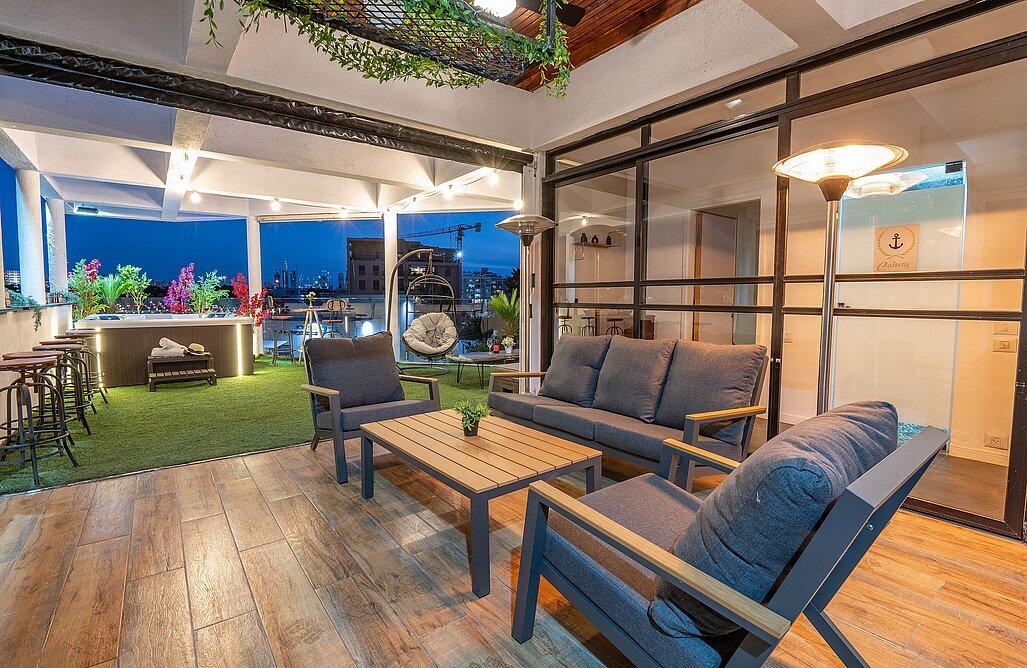 הפנטהאוז של תל אביב יפו מרכז  20  לופט לנד