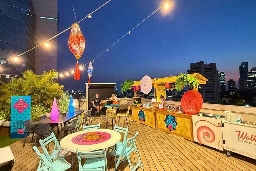 אלמאגו רוף תל אביב מרכז  21  לופט לנד