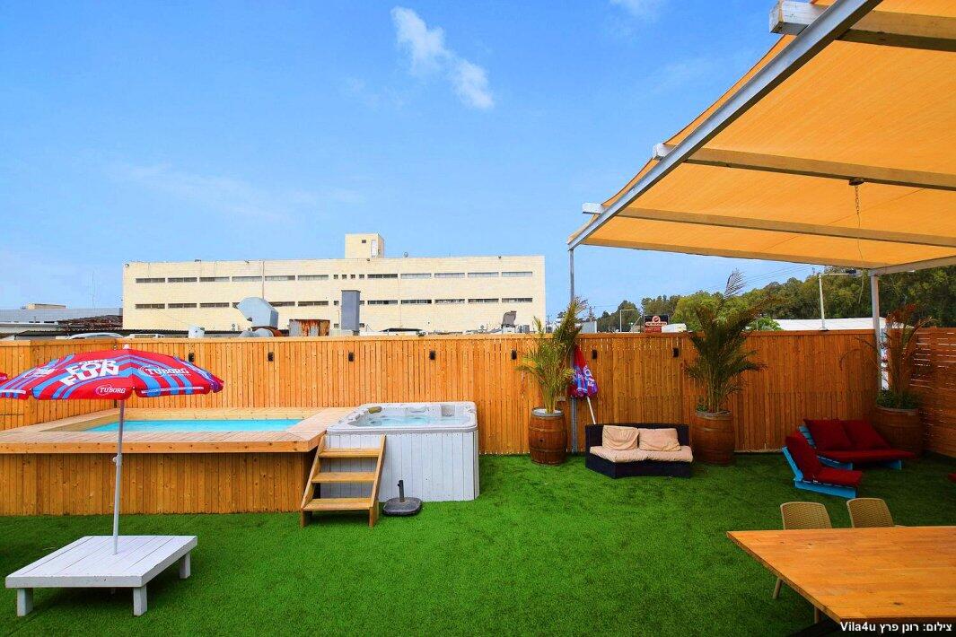 פנטהאוז על הגג מרכז  2  לופט לנד