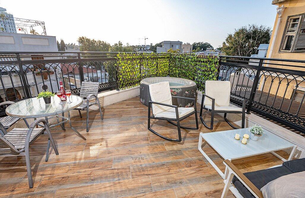 הפנטהאוז של תל אביב יפו מרכז  10  לופט לנד