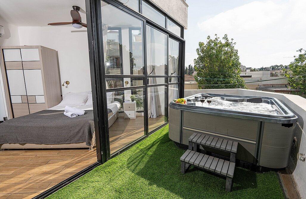 הפנטהאוז של תל אביב יפו מרכז  32  לופט לנד