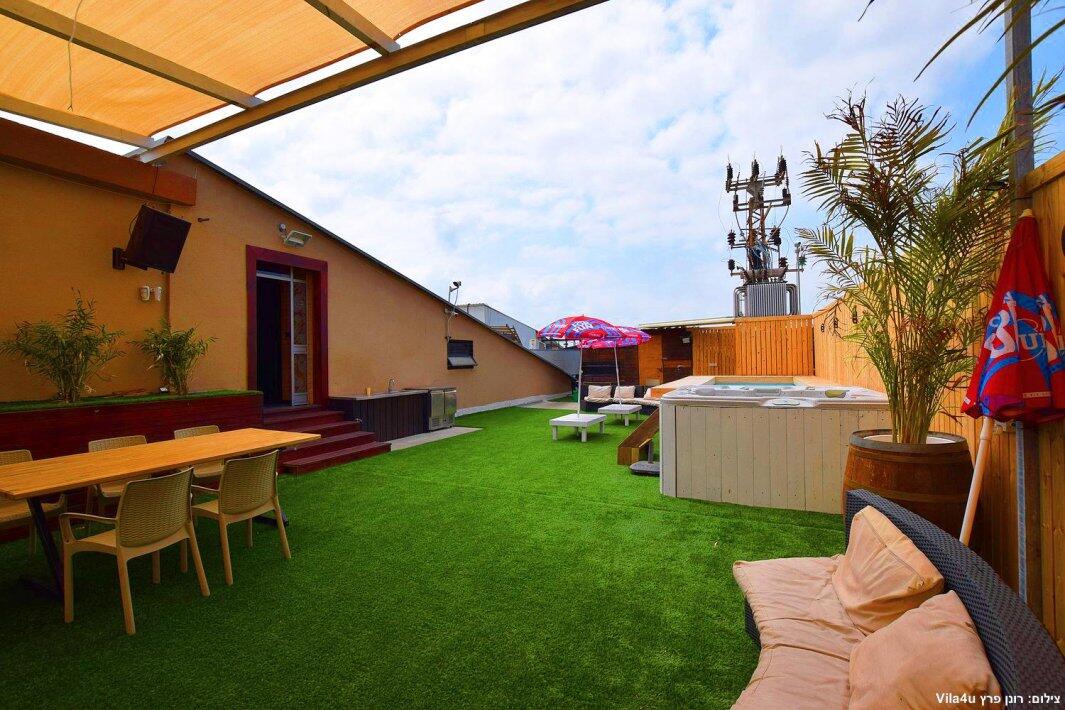 פנטהאוז על הגג מרכז  8  לופט לנד